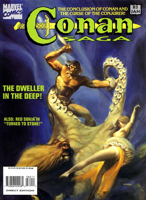 Conan Saga (1987) #82 cover