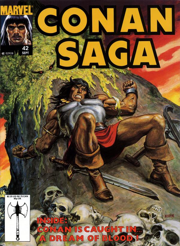Conan Saga (1987) #42 cover