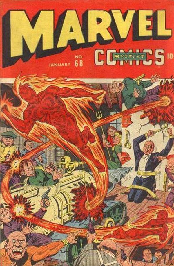 Cover of Marvel Mystery Comics #68