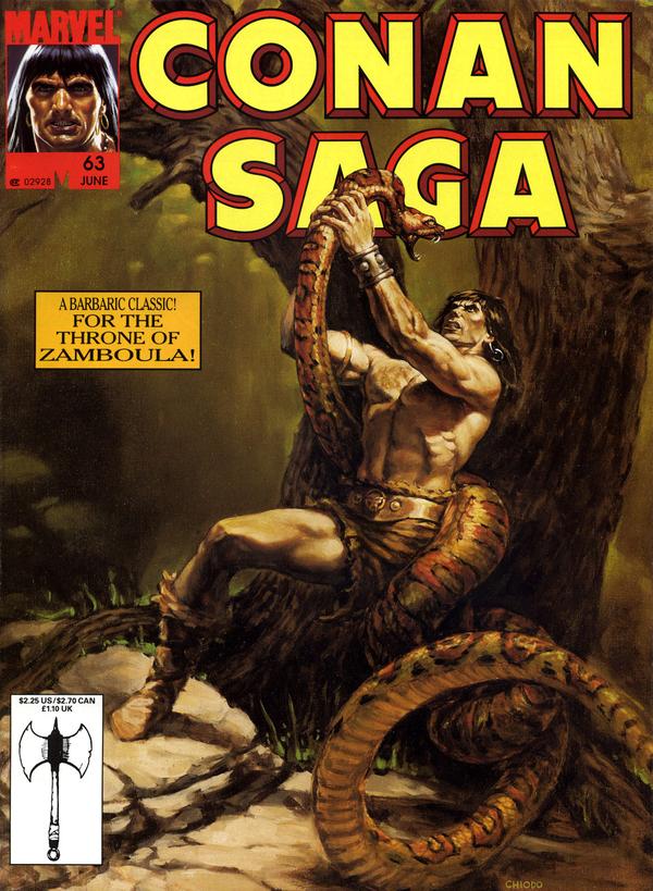 Conan Saga (1987) #63 cover