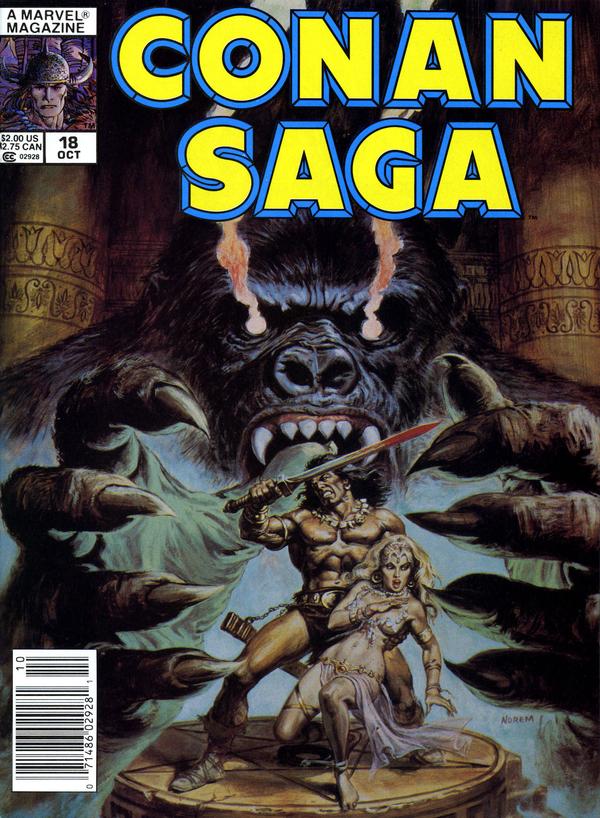 Conan Saga (1987) #18 cover