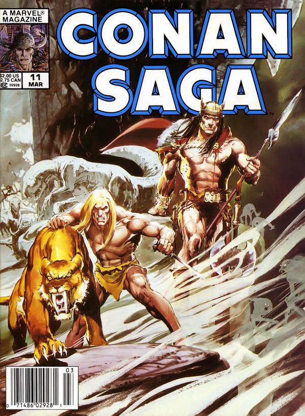 Conan Saga (1987) #11 cover