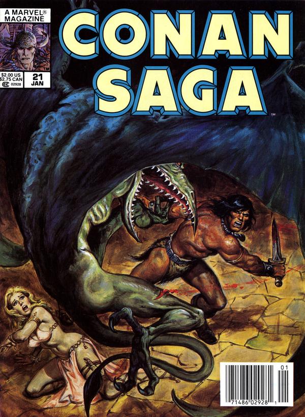 Conan Saga (1987) #21 cover