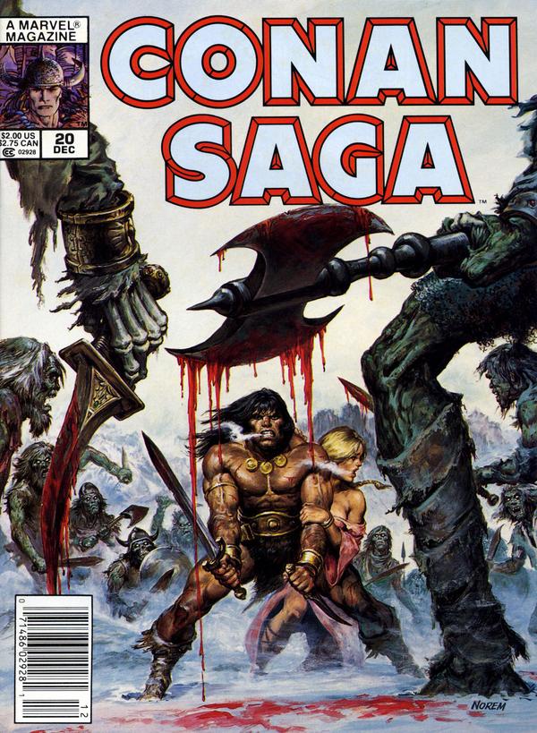 Conan Saga (1987) #20 cover