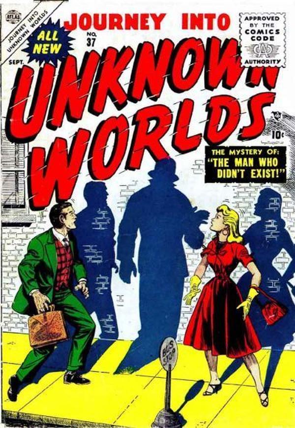 Cover of Journey into Unknown Worlds #37