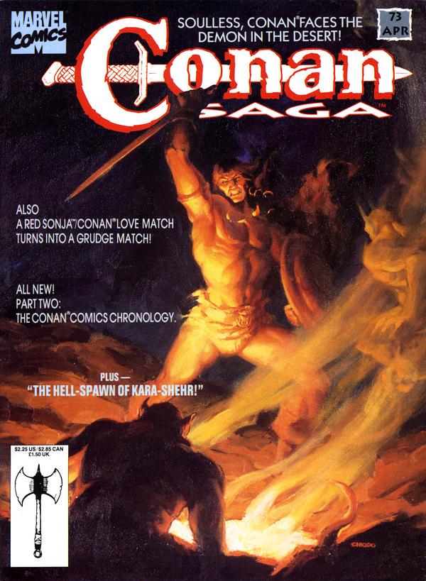 Conan Saga (1987) #73 cover