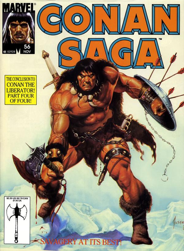 Conan Saga (1987) #56 cover