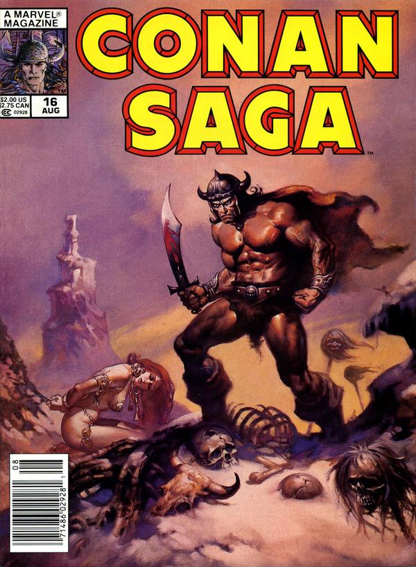 Conan Saga (1987) #16 cover
