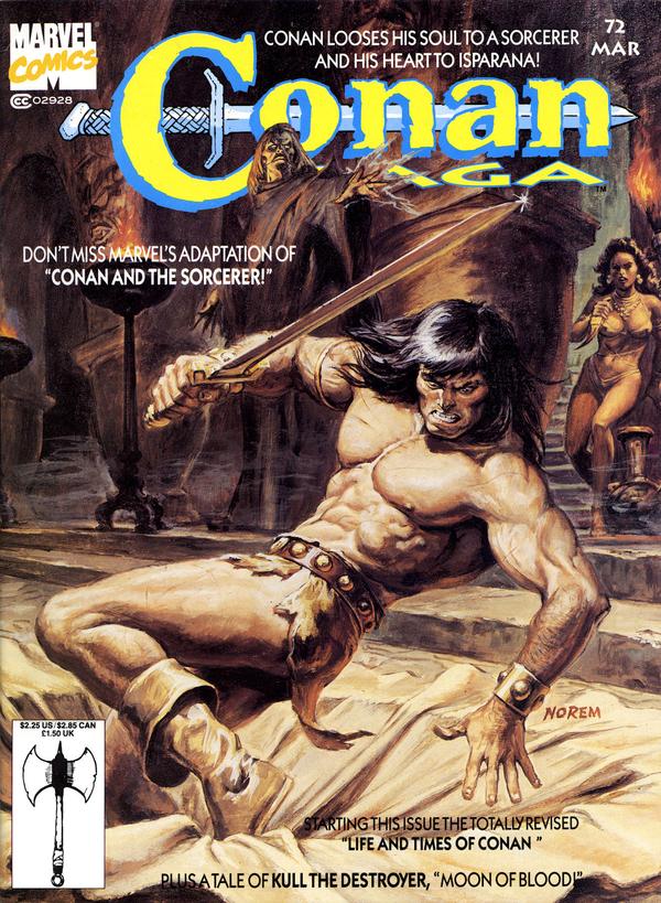 Conan Saga (1987) #72 cover