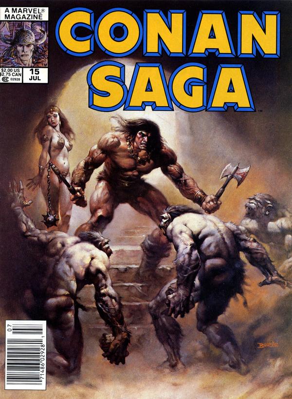 Conan Saga (1987) #15 cover