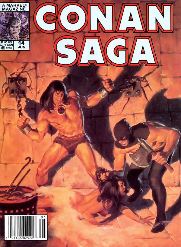 Conan Saga (1987) #14 cover