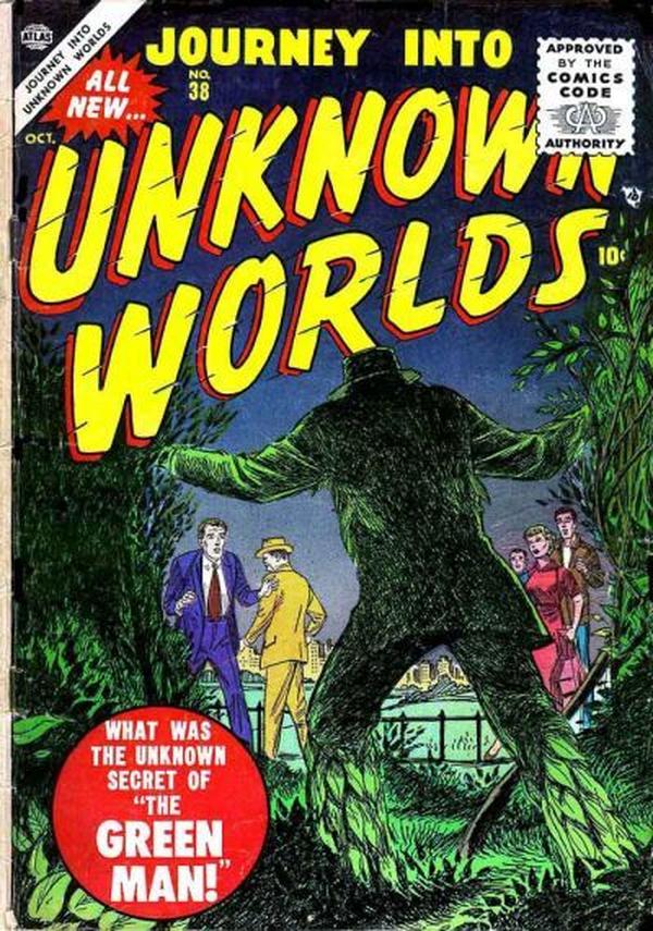 Cover of Journey into Unknown Worlds #38