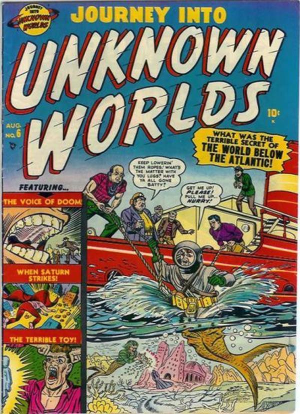 Cover of Journey into Unknown Worlds #6