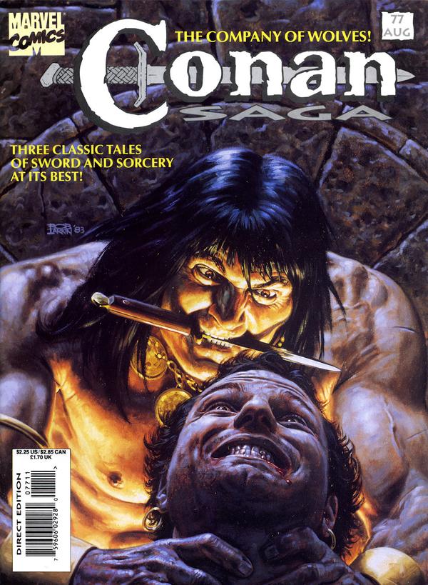 Conan Saga (1987) #77 cover