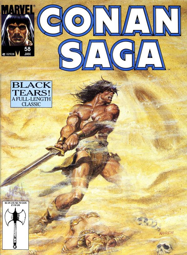 Conan Saga (1987) #58 cover