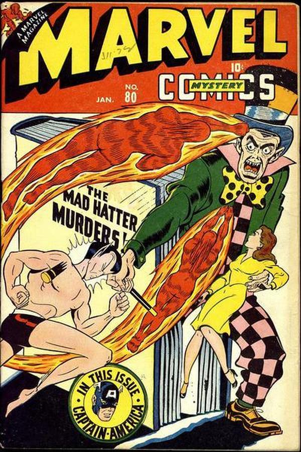 Cover of Marvel Mystery Comics #80