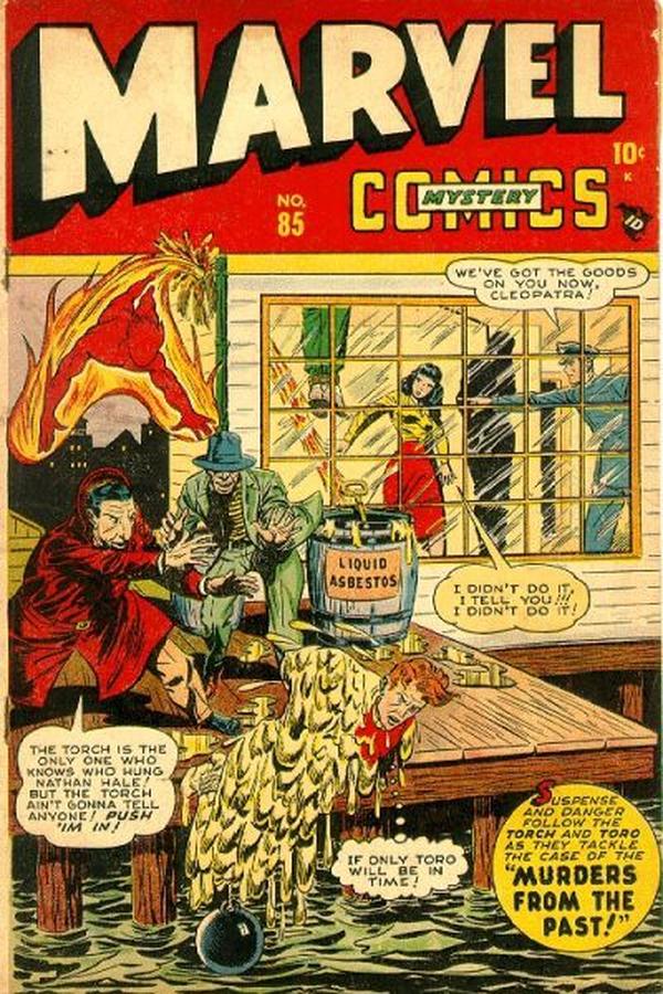 Cover of Marvel Mystery Comics #85