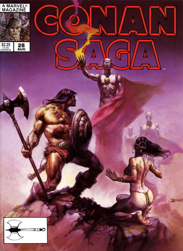 Conan Saga (1987) #28 cover