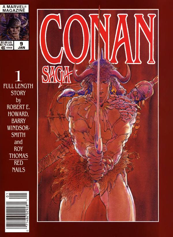 Conan Saga (1987) #9 cover