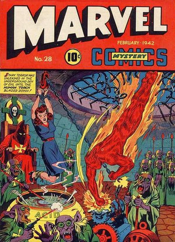 Cover of Marvel Mystery Comics #28