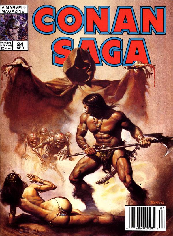 Conan Saga (1987) #24 cover