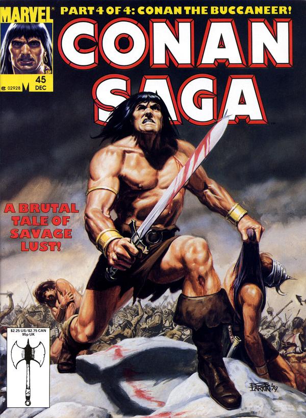 Conan Saga (1987) #45 cover