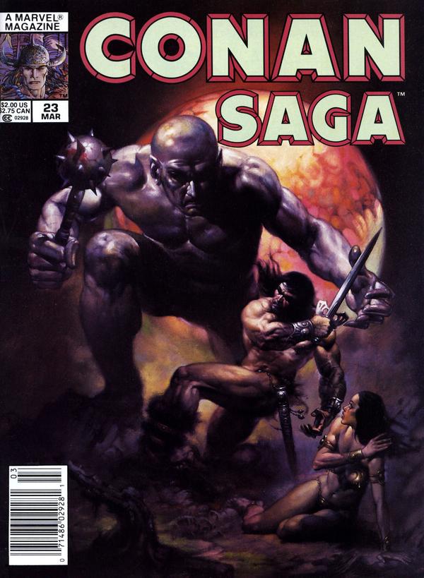 Conan Saga (1987) #23 cover