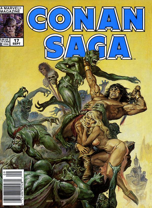 Conan Saga (1987) #17 cover