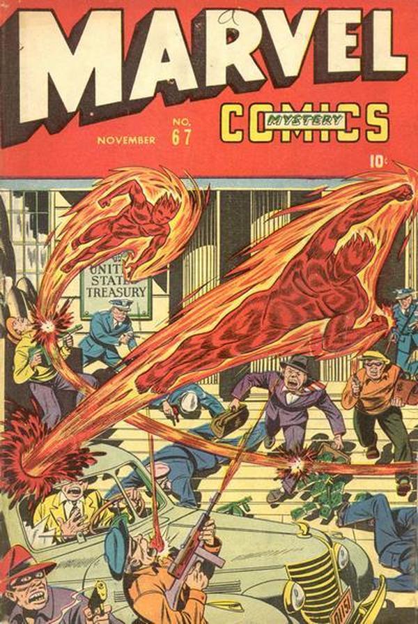 Cover of Marvel Mystery Comics #67