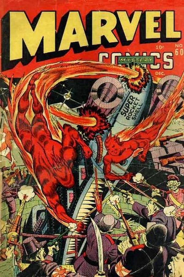 Cover of Marvel Mystery Comics #60
