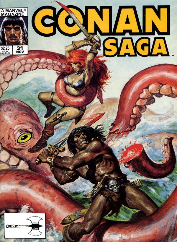 Conan Saga (1987) #31 cover