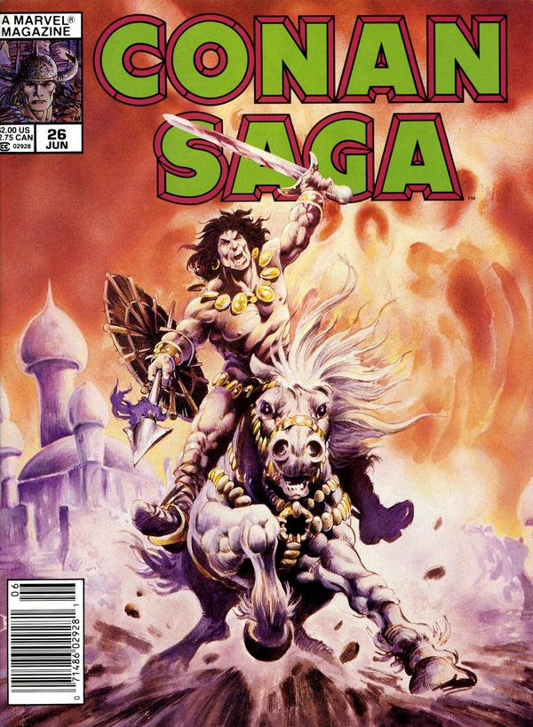 Conan Saga (1987) #26 cover