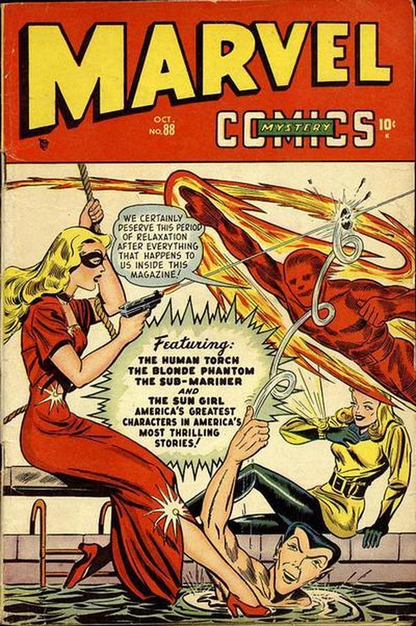 Cover of Marvel Mystery Comics #88