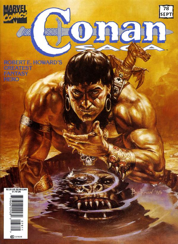 Conan Saga (1987) #78 cover