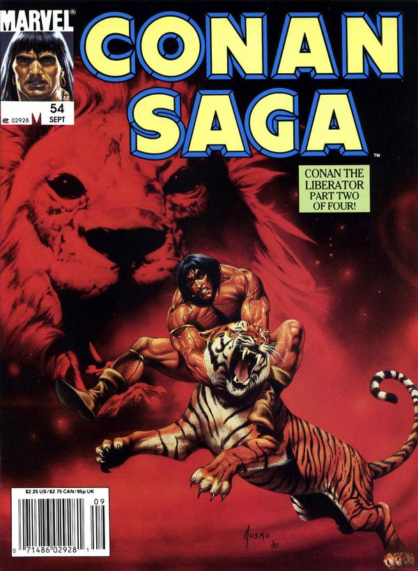 Conan Saga (1987) #54 cover