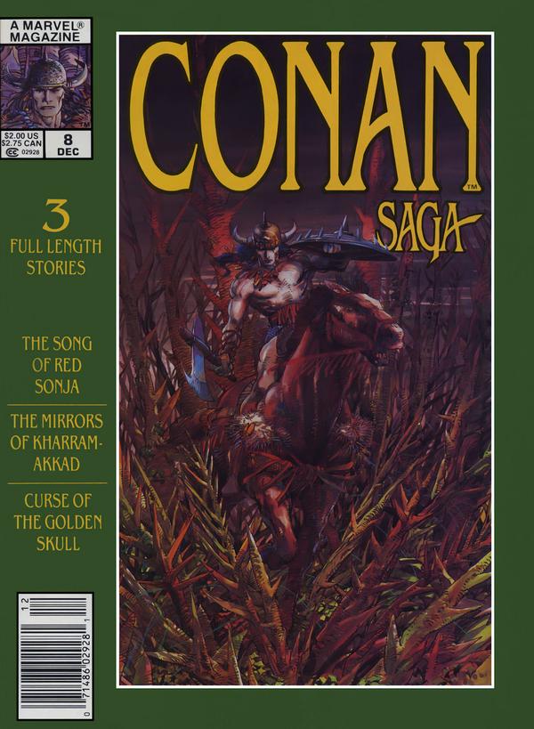 Conan Saga (1987) #8 cover
