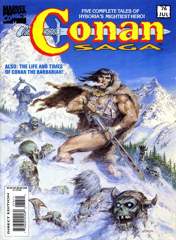 Conan Saga (1987) #76 cover