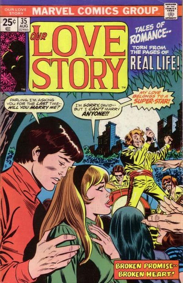Our Love Story #35 cover