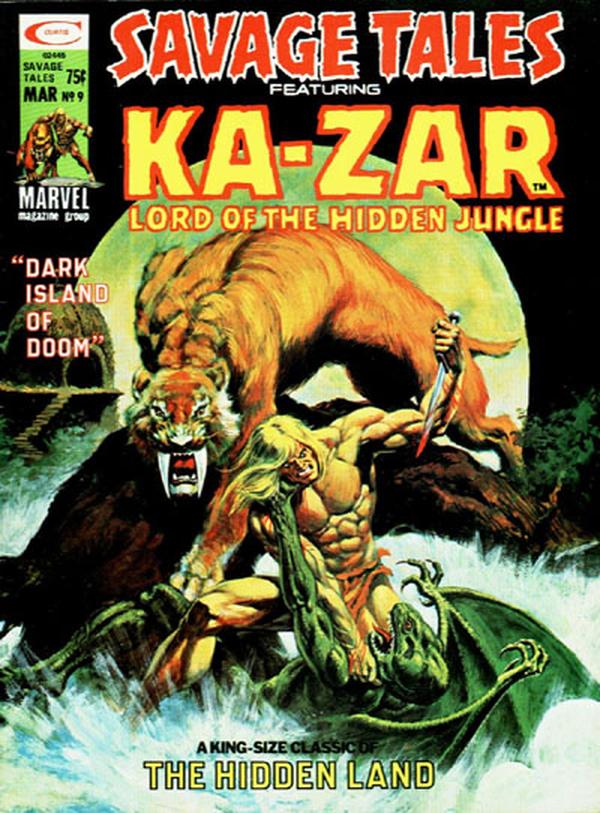 Savage Tales (1971) #9 cover