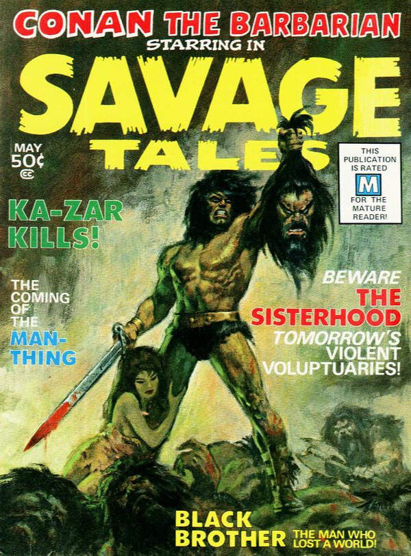 Savage Tales (1971) #1 cover