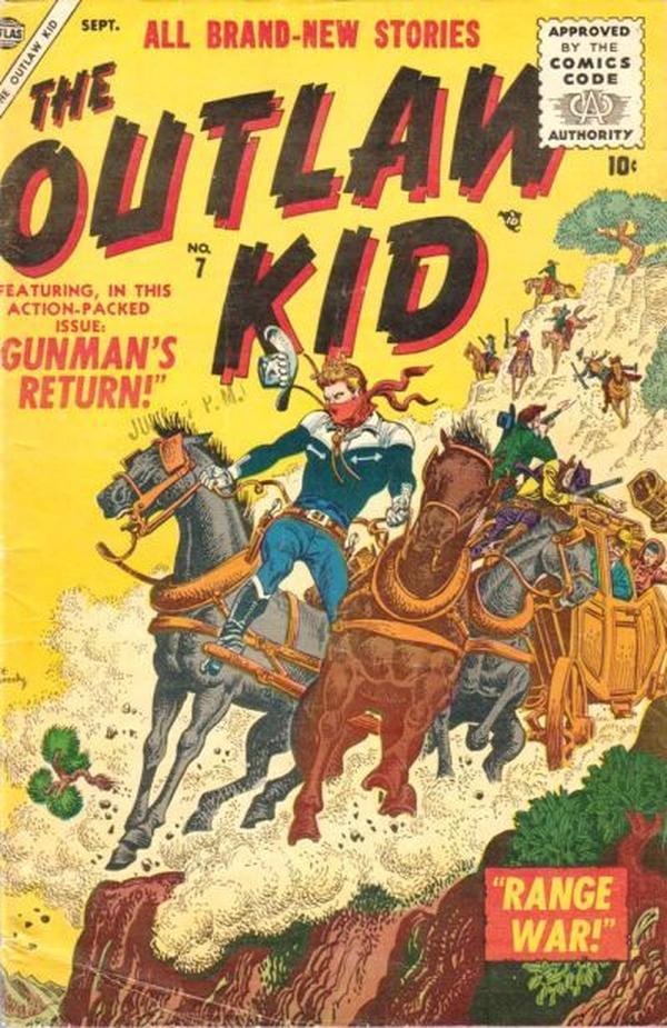 Cover of The Outlaw Kid #7