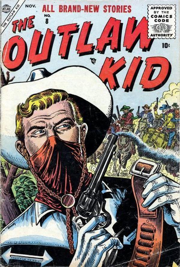 Cover of The Outlaw Kid #8