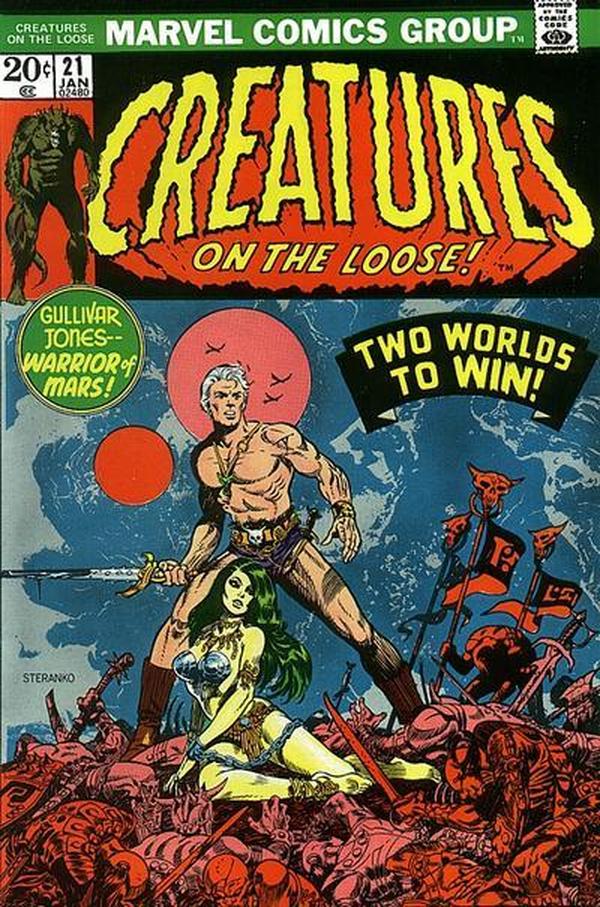 Creatures on the Loose #21 cover