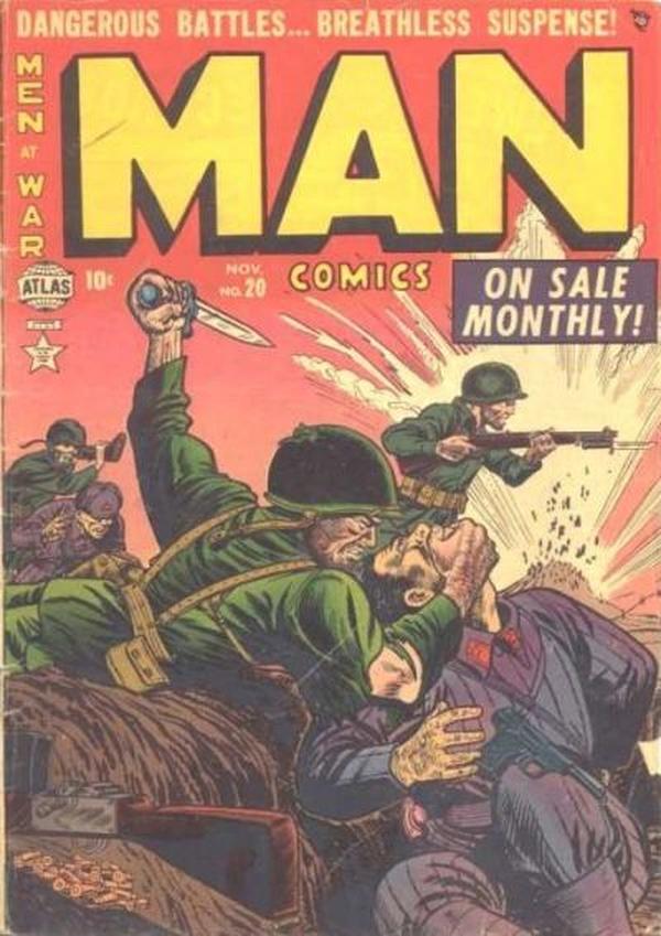 Cover of Man Comics #20