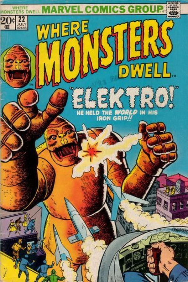 Where Monsters Dwell (1970) #22 cover