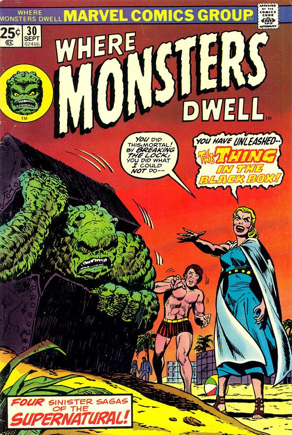Where Monsters Dwell (1970) #30 cover