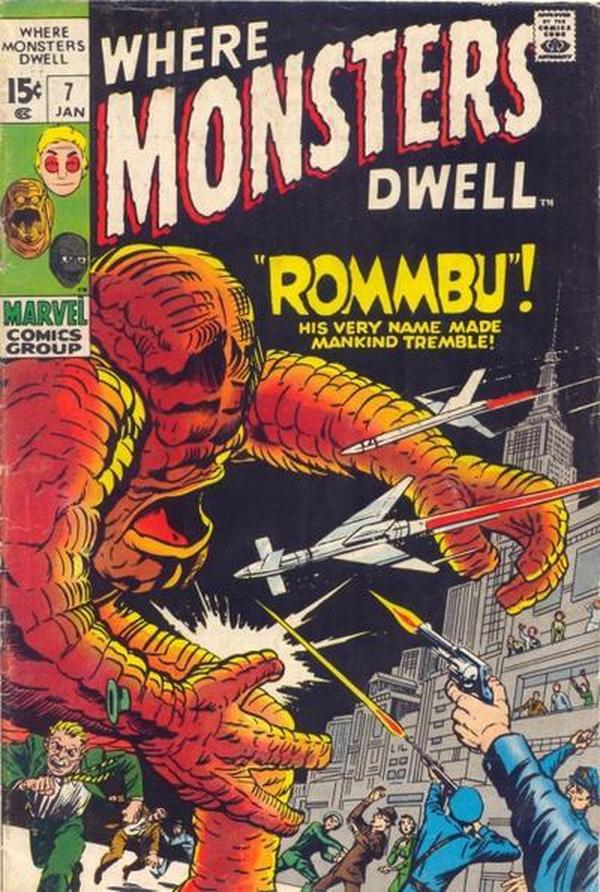 Where Monsters Dwell (1970) #7 cover