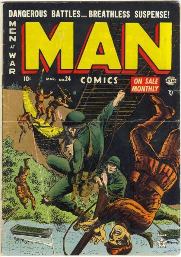 Cover of Man Comics #24