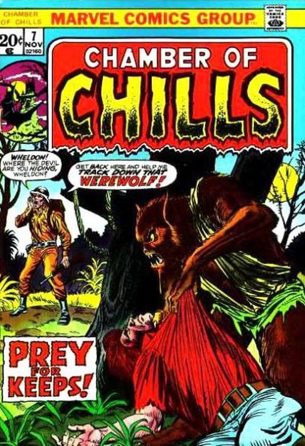 Chamber of Chills (1972) #7 cover