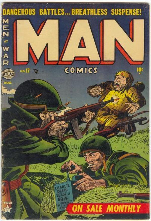 Cover of Man Comics #17